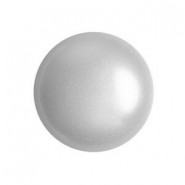Les perles par Puca® Cabochon 18mm - White pearl 02010/11402